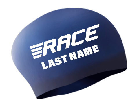 Personalized RACE LONG HAIR Swim Caps (Due by May 29th)