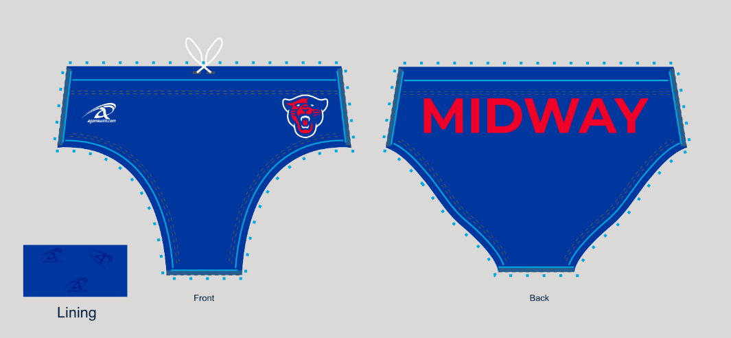 Midway Water Polo Brief (Optional)