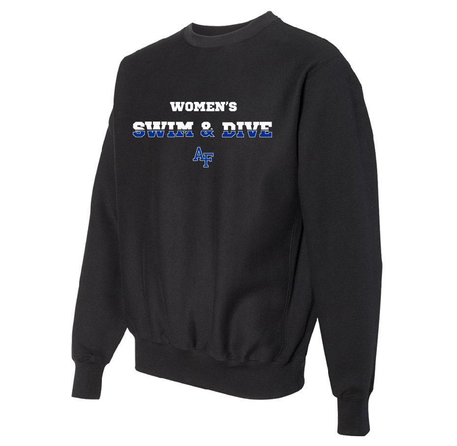 Last Call- USAFA Women's Swim & Dive Heavyweight Crewneck