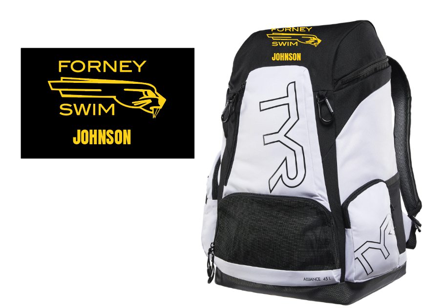 Forney High Swim & Dive Backpack