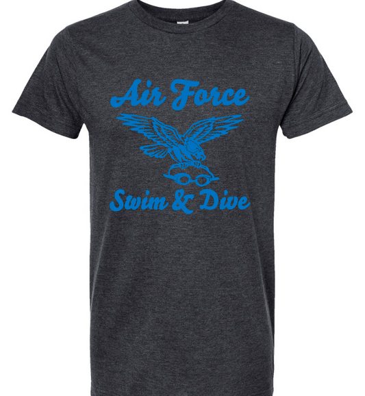 USAFA's Swim & Dive "Stuff is Puffed" Athlete Tee!