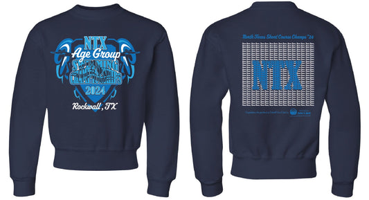NTX SC Champs Sweatshirts 2024 - ships in 2 weeks - Adult 2XL